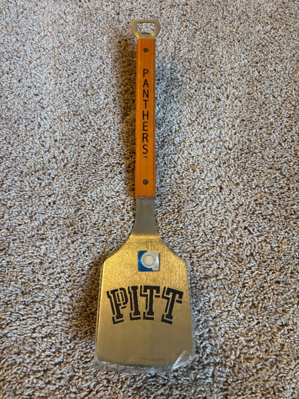 Sportula NCAA Pittsburgh Panthers Grill Spatula and Bottle Opener NWT